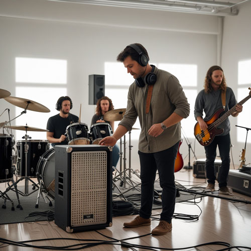 Asistencia técnica en salas de ensayo en Guadalajara en Estudio de Música Creativa